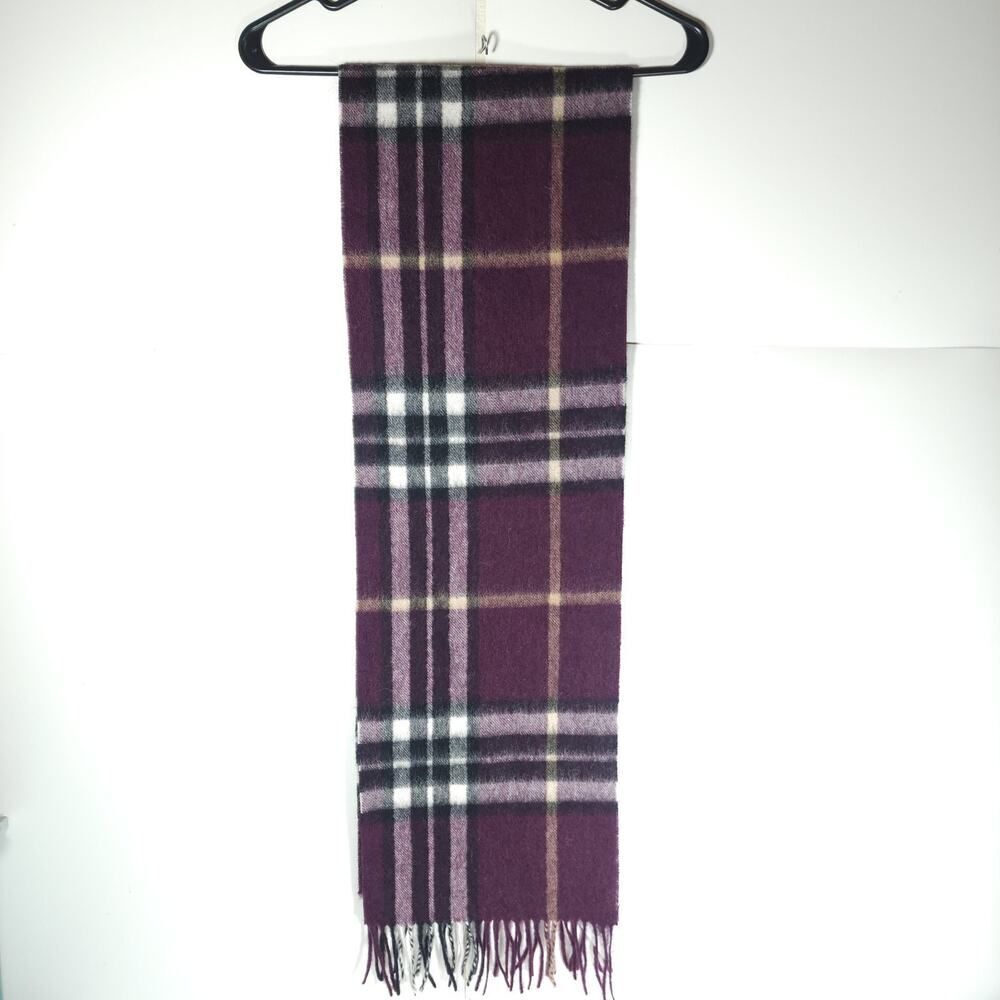 Edinburgh 100% Lambswool Marron Multicor Plaid Tartan Scarf Made In Scotland Nwt - Picture 6 of 8